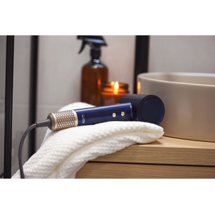 Winner Group - Hairdryer with ionizer Elegance Air 1600W/230V blue SCHUKO