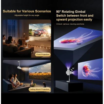 Winner Group - LED Floodlight AIRFLEX LED/42W/230V + remote control