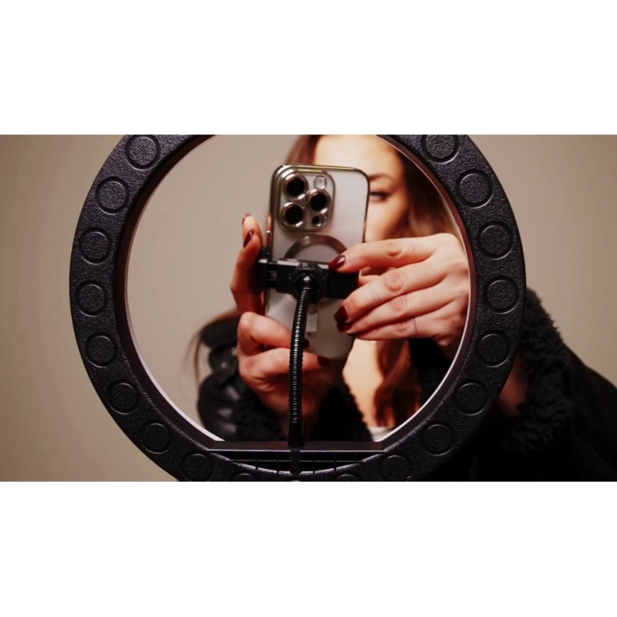 Winner Group - RGB LED Dimmable Floor Lamp with Stand and Vlog Mount LED/10W/5V