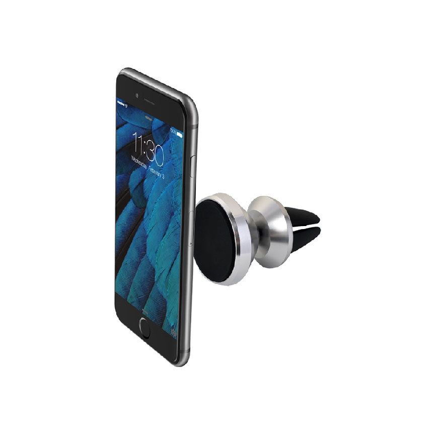 Winner Group - Magnetic car phone holder silver