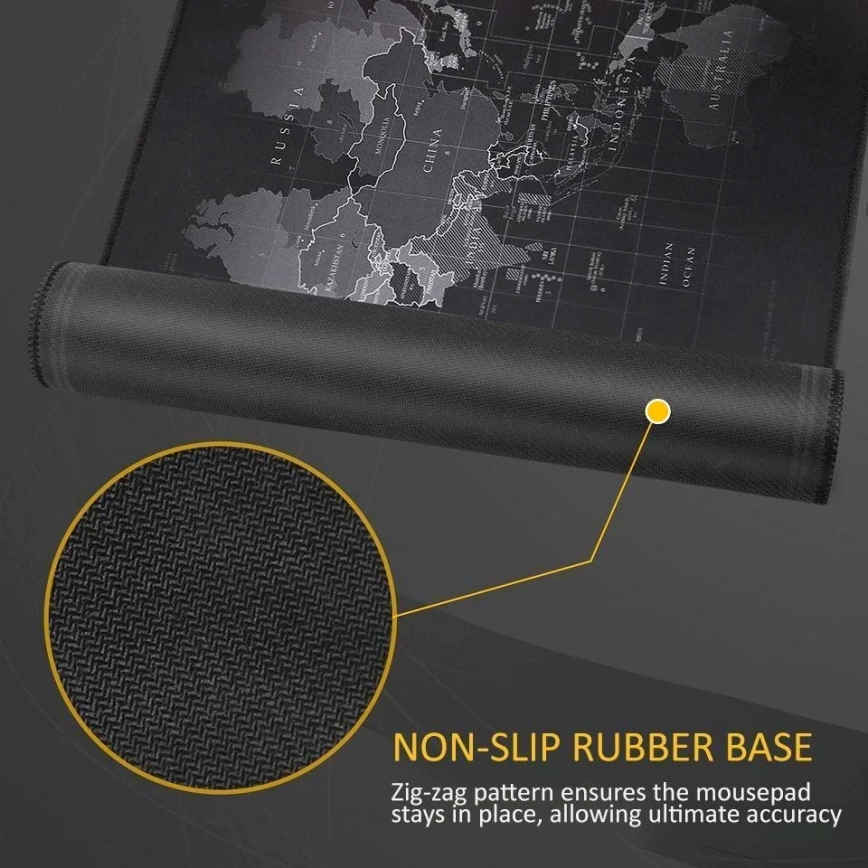 Winner Group - Mat for keyboard and mouse 30x75 cm world