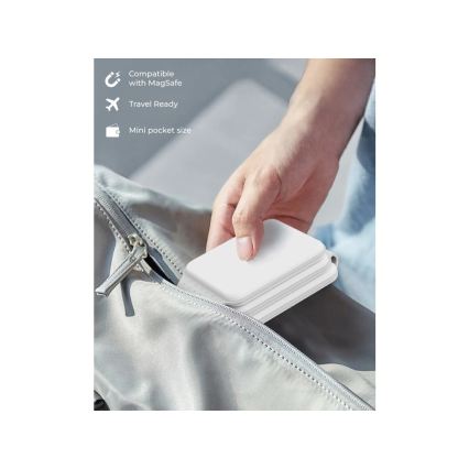 Winner Group - MAXFLEX 3-in-1 Wireless Foldable Charger 22.5W White