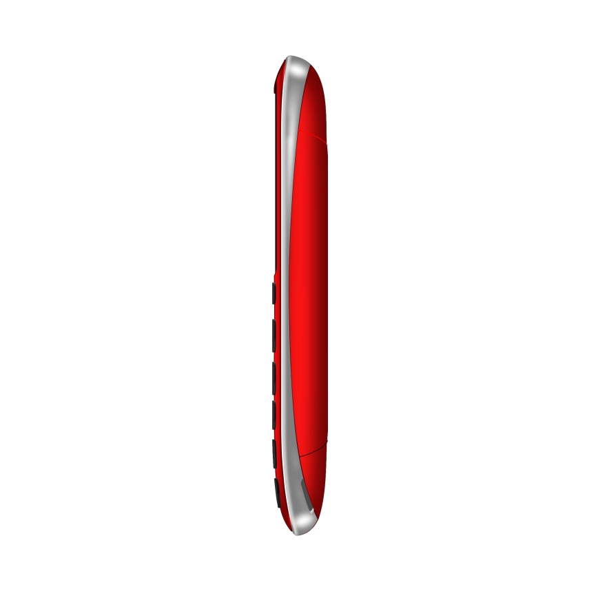 Winner Group - Mobile phone for seniors 1600 mAh red