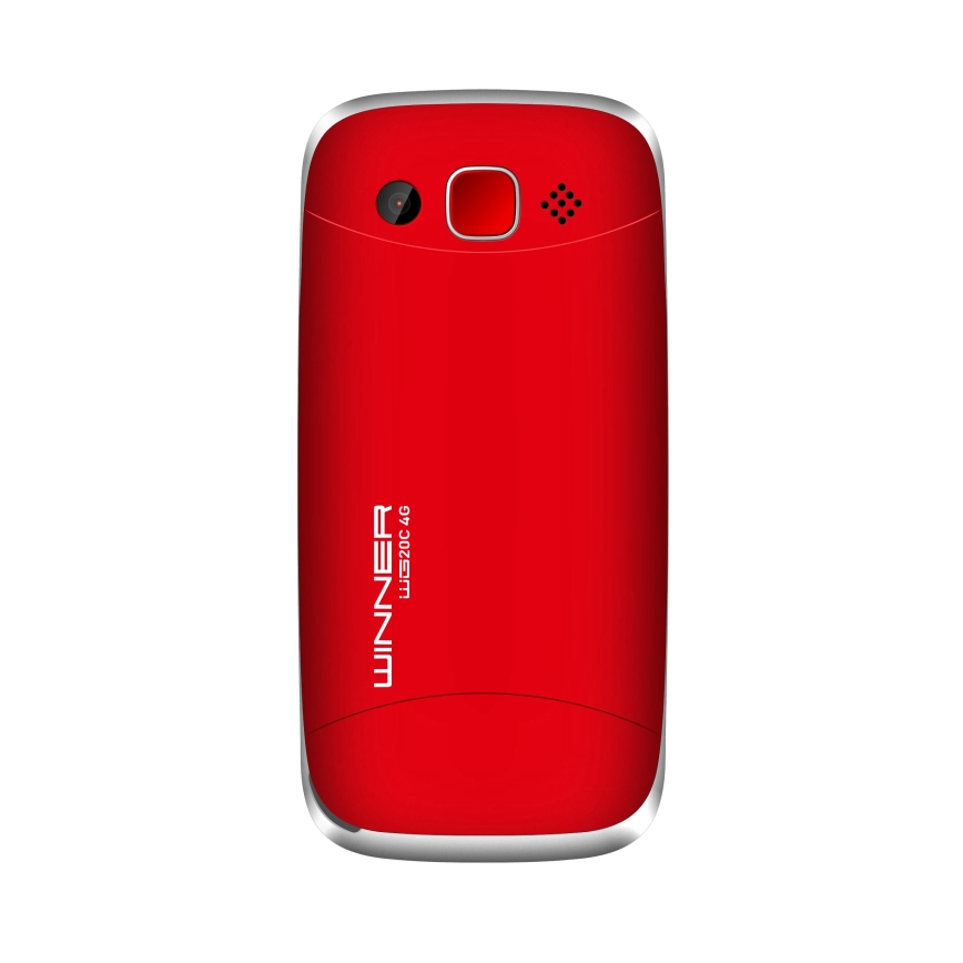 Winner Group - Mobile phone for seniors 1600 mAh red