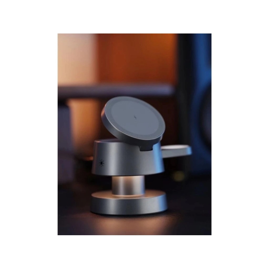 Winner Group - MUSH8OOM 27W 4-in-1 Wireless Charger, Anthracite