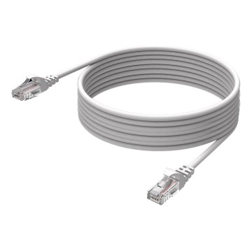 Winner Group - Network Ethernet cable RJ45 / RJ45 CAT-6 5m white