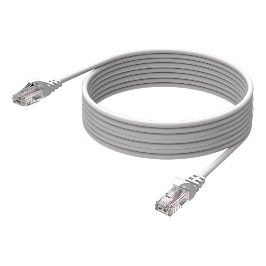 Winner Group - Network Ethernet cable RJ45 / RJ45 CAT-6 5m white