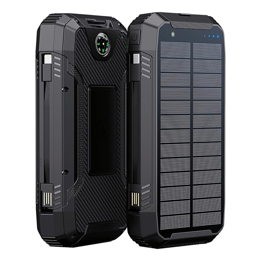 Winner Group - Power Bank with wireless charging and solar panel 20000 mAh 20W PD