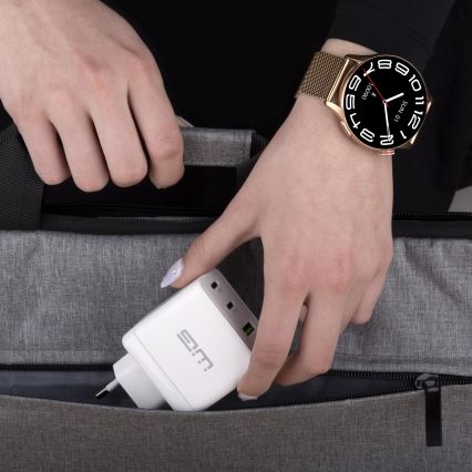 Winner Group - Smart watch AirFlex 2 Elegance 280 mAh IP68 gold