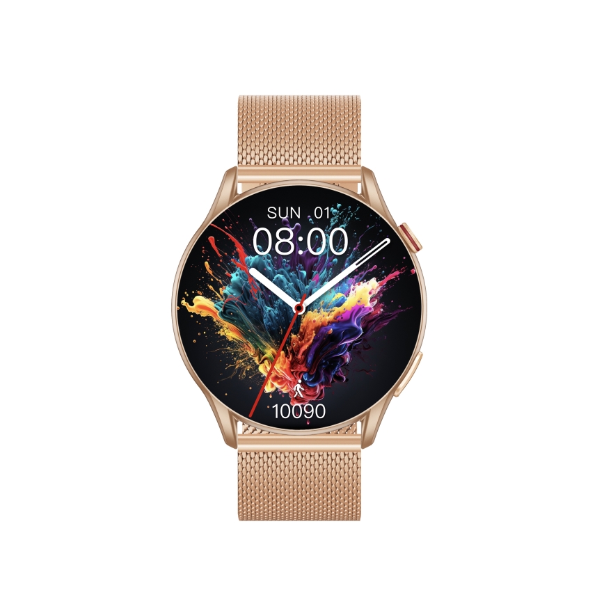 Winner Group - Smart watch AirFlex 2 Elegance 280 mAh IP68 gold