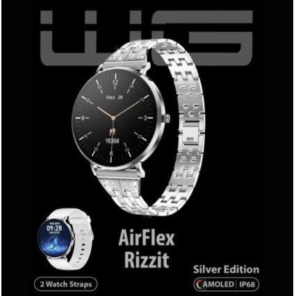 Winner Group - Smart watch AirFlex3 Rizz It 200 mAh IP68 silver