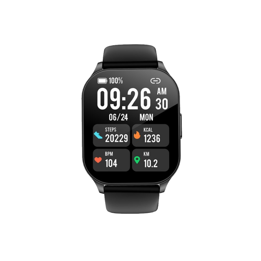 Winner Group - Smart watch AirFlexOn 300 mAh IP68 silver
