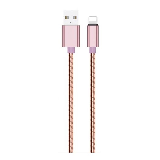 Winner Group - USB cable Lightning / USB-A 1m pink