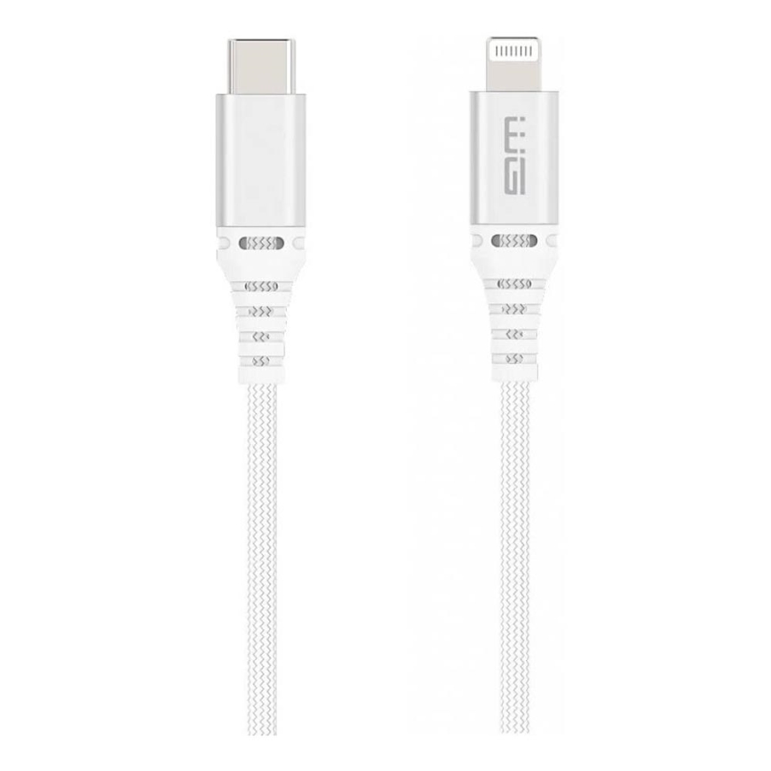 Winner Group - USB cable MFI Lightning / USB-C 1m white