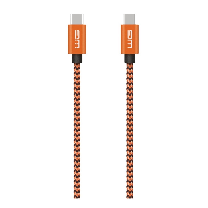 Winner Group - USB cable USB-C / USB-C 60W 1m orange