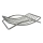 Wire soap dish 9,7x13,8 cm shiny chrome