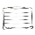 Wire soap dish 9x11,9 cm shiny chrome