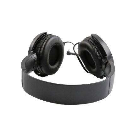 Wired headphones with a microphone mini-jack C