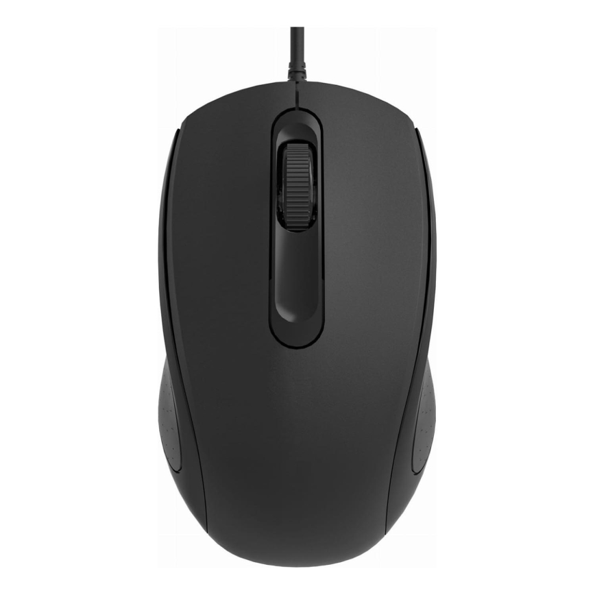 Wired mouse 1200 DPI USB-C black