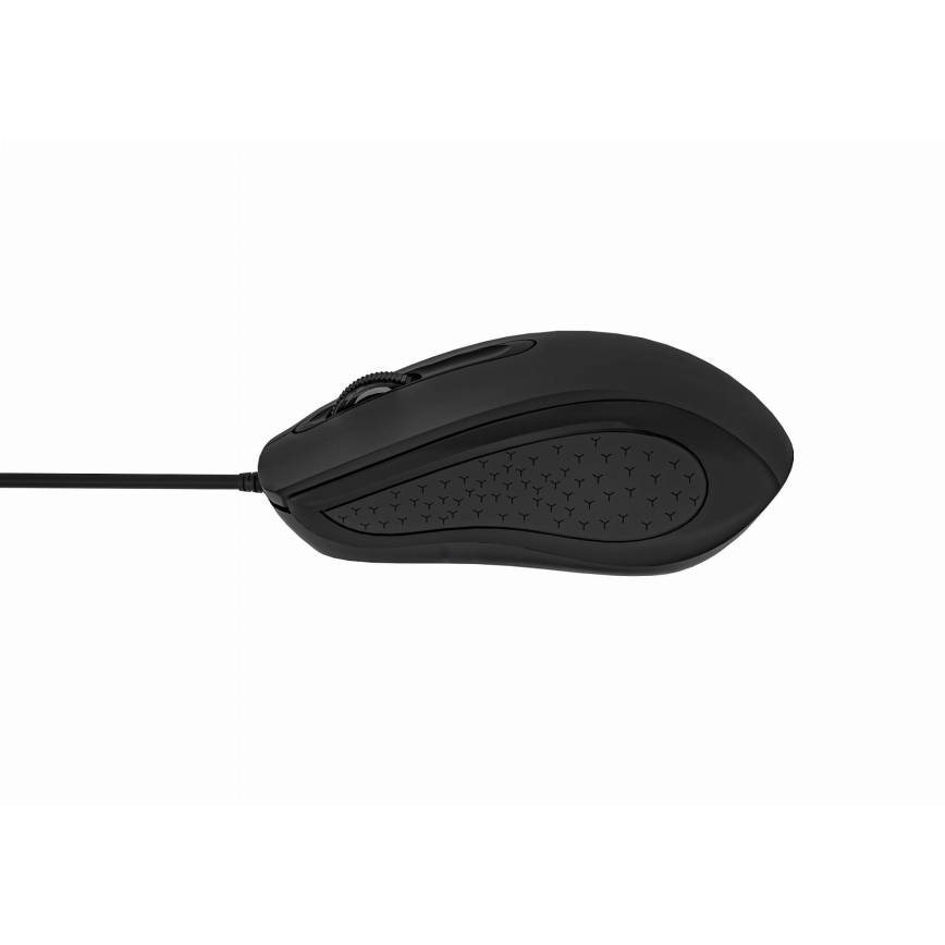 Wired mouse 1200 DPI USB-C black