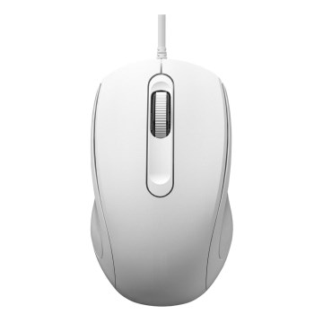 Wired mouse 1200 DPI white
