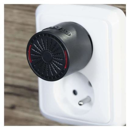 Wireless 230V Plug-in Doorbell + 1× CR2032 Black