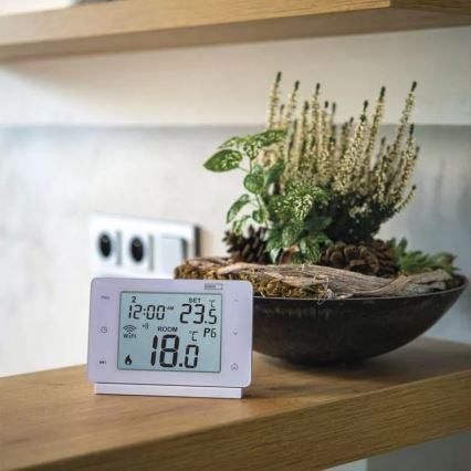 Wireless digital thermostat GoSmart 230V/16A Wi-FI Tuya