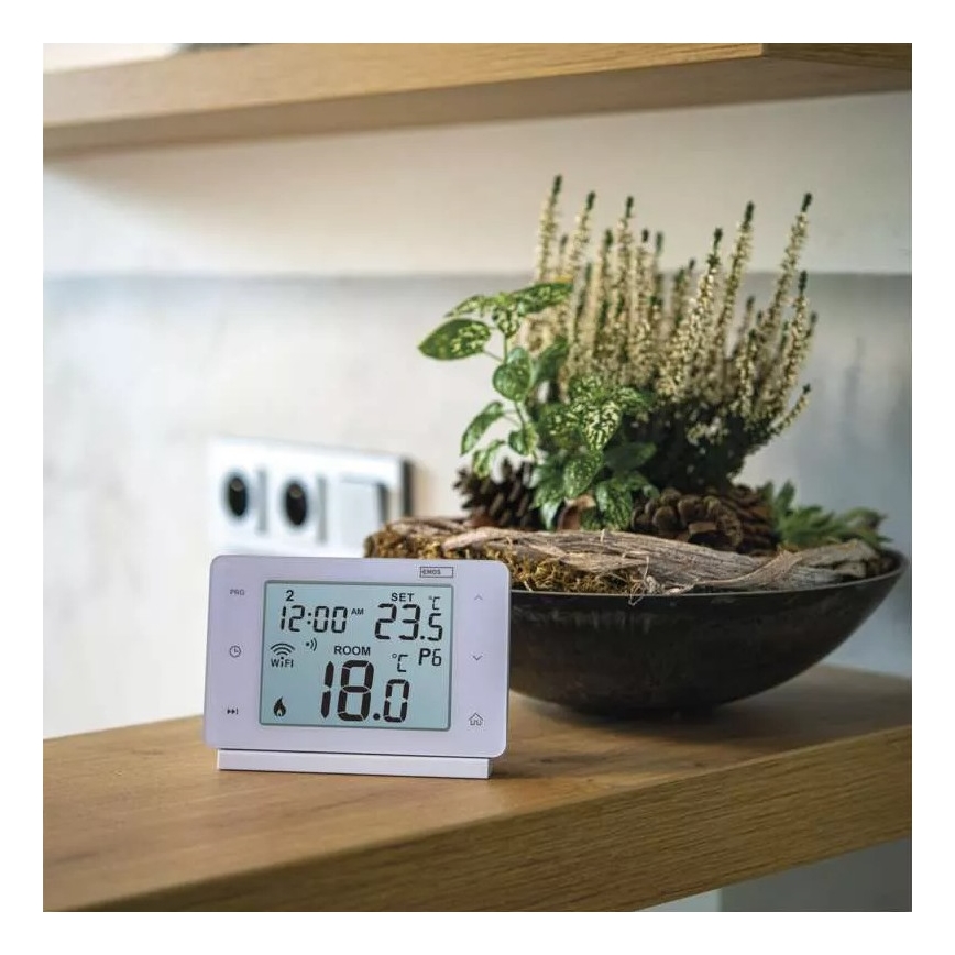 Wireless digital thermostat GoSmart 230V/16A Wi-FI Tuya