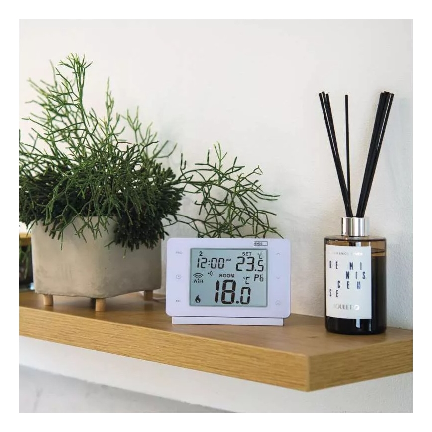 Wireless digital thermostat GoSmart 230V/16A Wi-FI Tuya