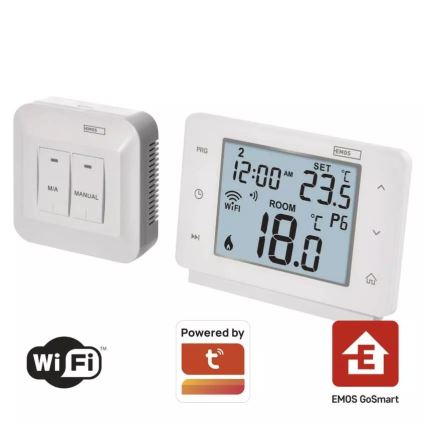Wireless digital thermostat GoSmart 230V/16A Wi-FI Tuya