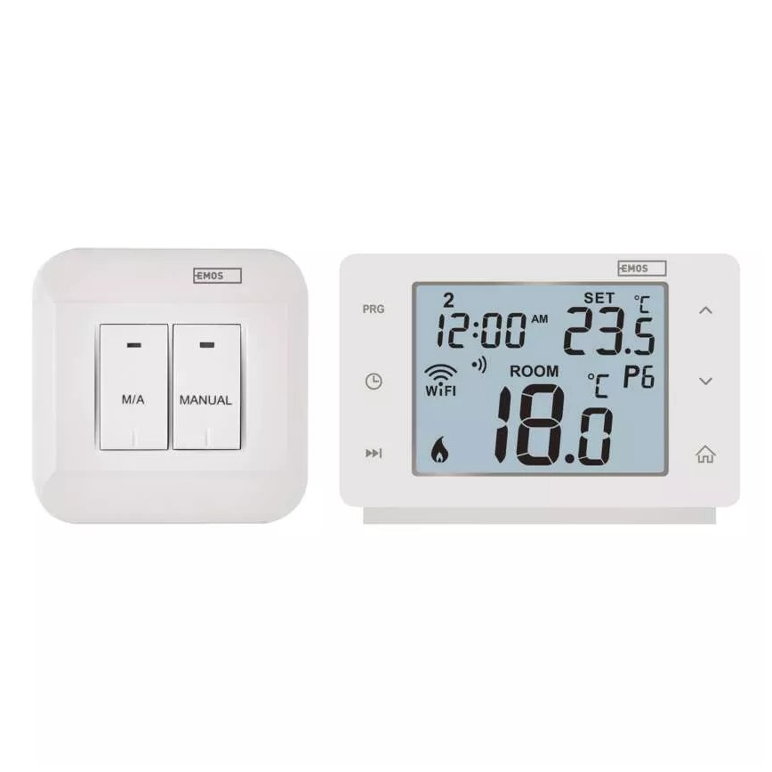 Wireless digital thermostat GoSmart 230V/16A Wi-FI Tuya