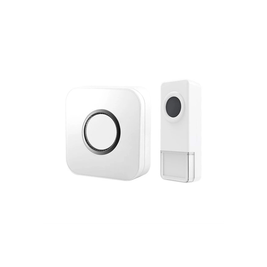 Wireless doorbell 3xAAA IP55 white