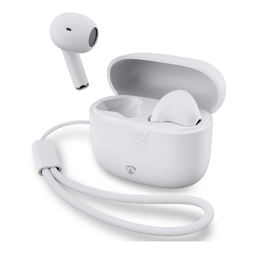 Wireless earphones white