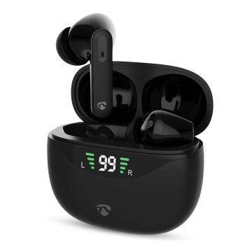 Wireless earphones with ANC black