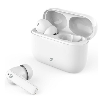 Wireless earphones with ENC IPX4 white