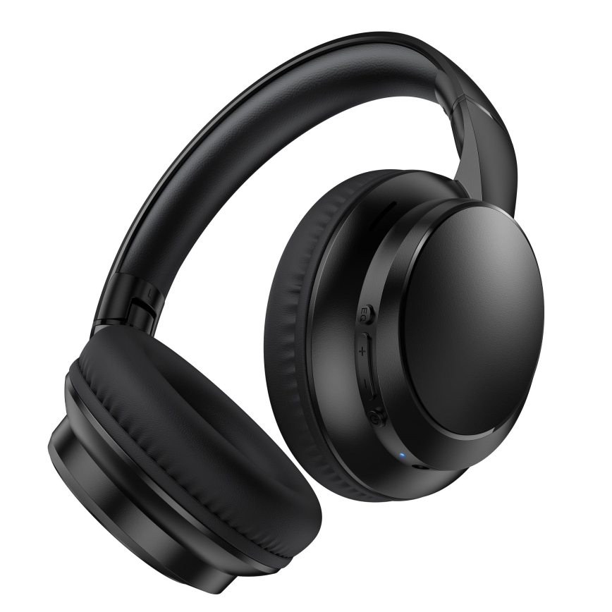 Wireless headphones 400mAh black