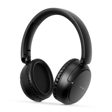 Wireless headphones with a microphone black