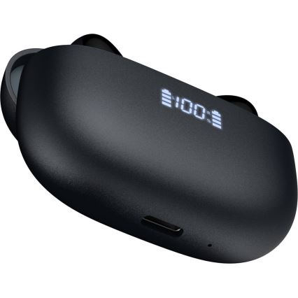 Wireless headphones with ANC+ENC black