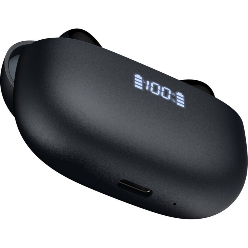 Wireless headphones with ANC+ENC black