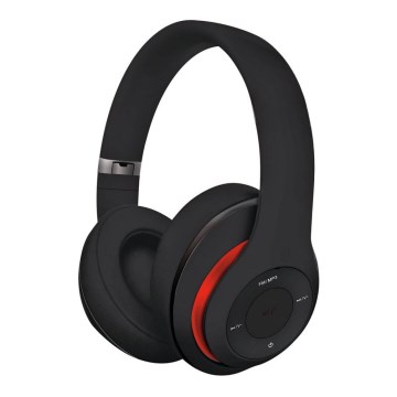 Wireless headphones with Bluetooth black