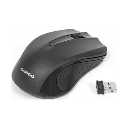 Wireless mouse  1000 DPI 2xAAA black