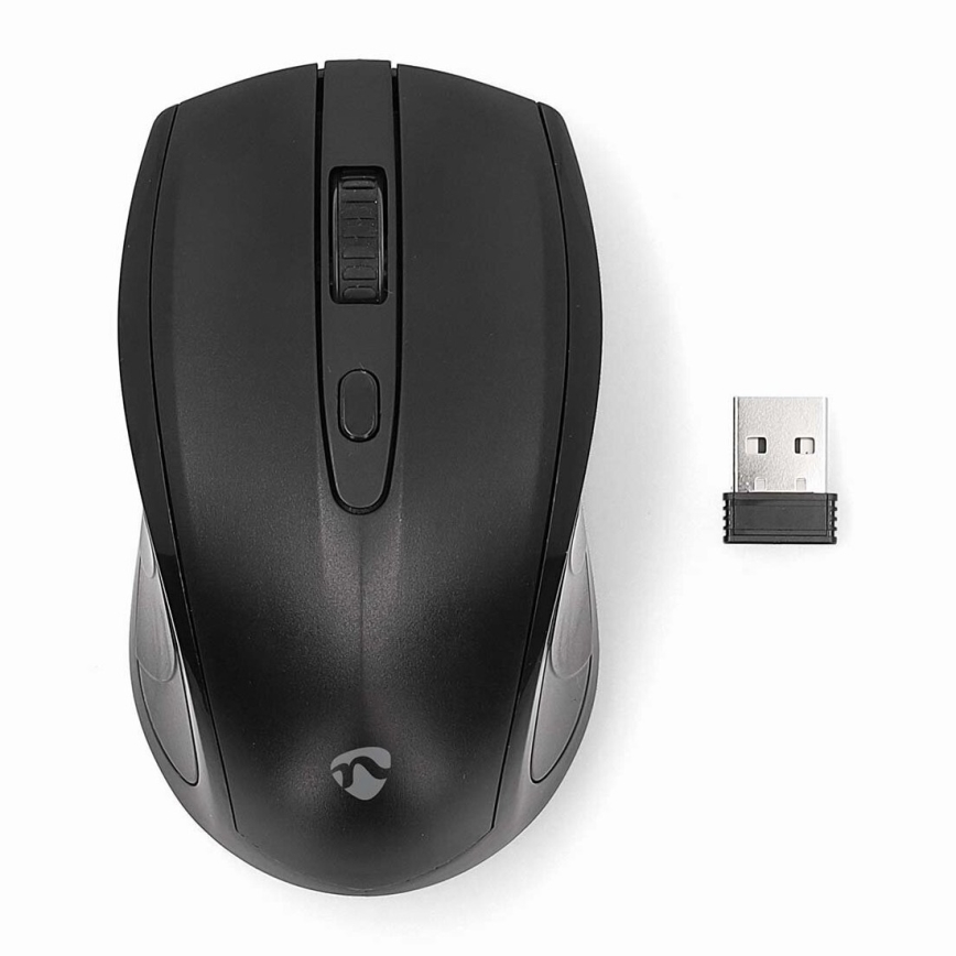 Wireless mouse 800/1200/1600 DPI 2xAAA black