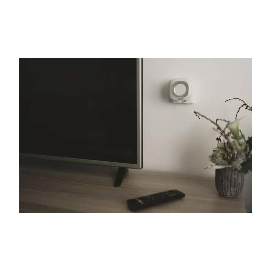 Wireless socket doorbell 230V IP44 white