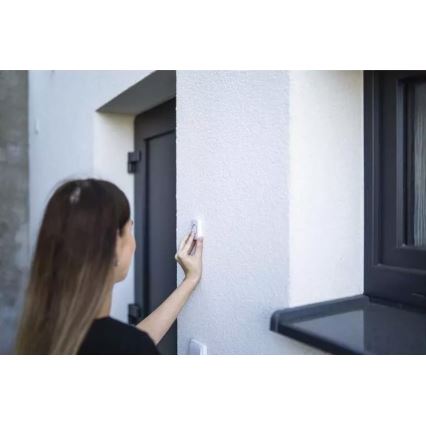 Wireless socket doorbell 230V IP44 white