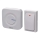 Wireless socket doorbell 230V IP44 white