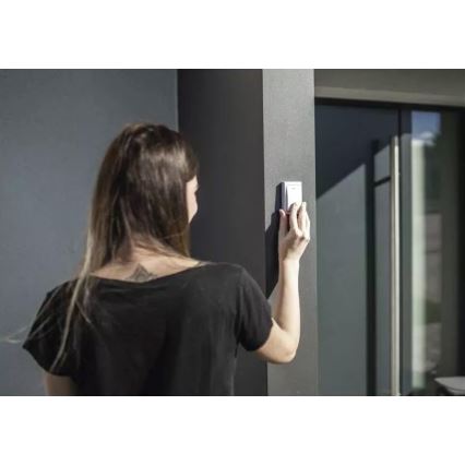 Wireless socket doorbell 230V IP44 white