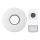 Wireless socket doorbell 230V IP55 white