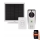 Wireless video doorbell with a solar panel GoSmart 4400 mAh 3xAA IP44 Wi-Fi Tuya