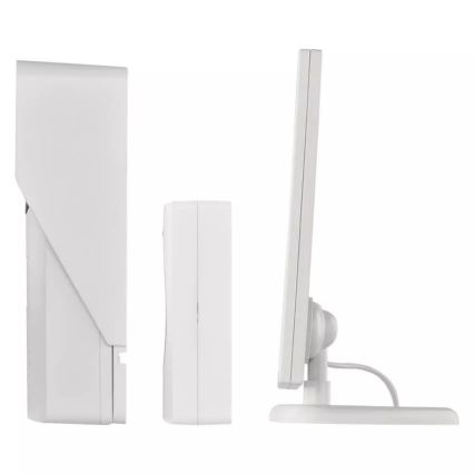 Wireless video doorbell with a solar panel GoSmart 4400 mAh 3xAA IP44 Wi-Fi Tuya