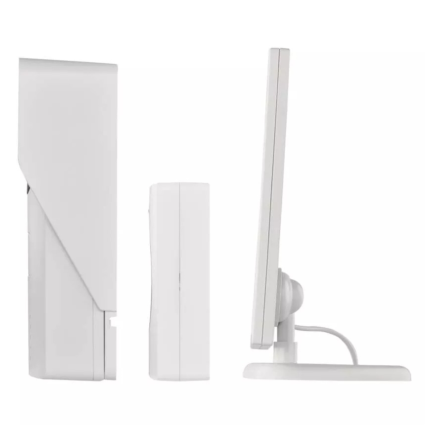 Wireless video doorbell with a solar panel GoSmart 4400 mAh 3xAA IP44 Wi-Fi Tuya